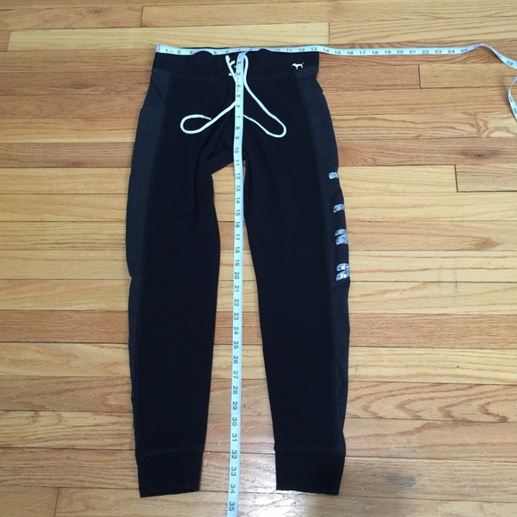 VS Pink neon shirt sz S & black gray jogger Sz M - Picture 12 of 16